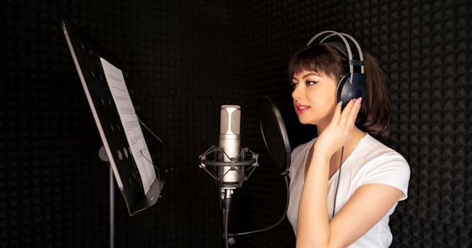 do female voice overs for animation intro trailers audiobook