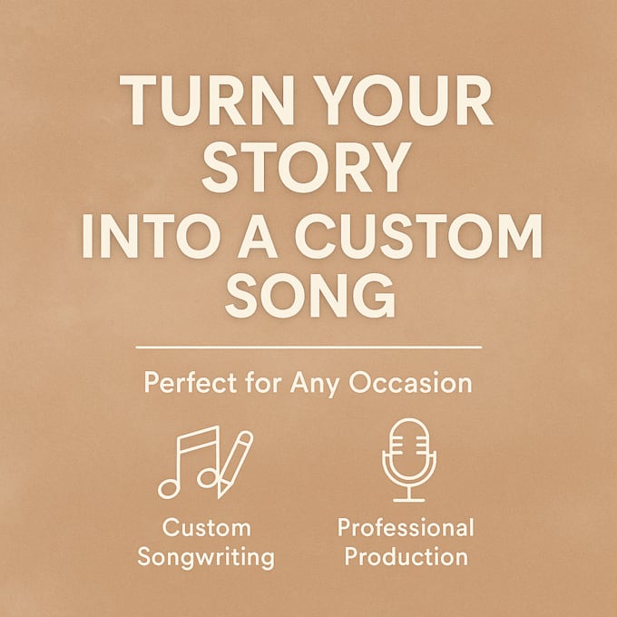 make a custom song for any occasion