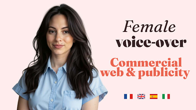 record a french female voice over