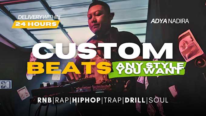 make or remake beat, custom beat soul, rnb, trap, etc