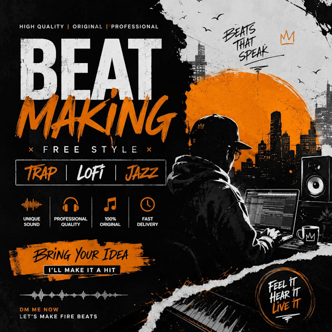 make professional trap beats ready for streaming platforms