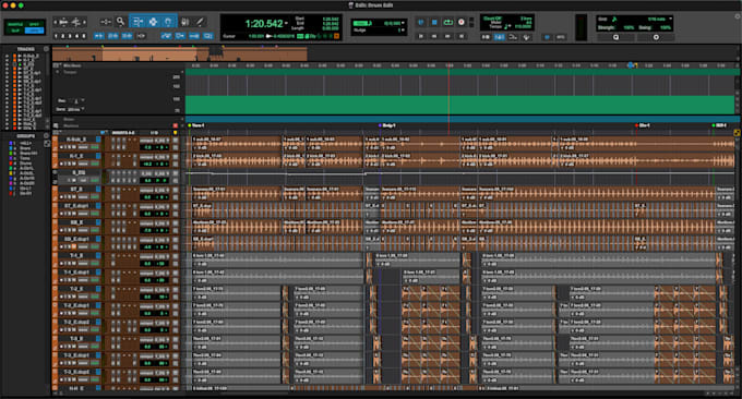 edición de audio profesional en pro tools
