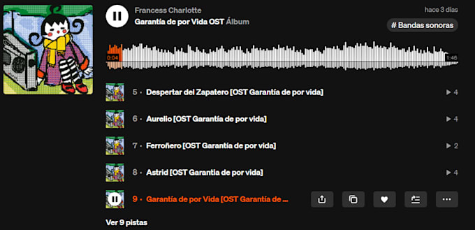 do an ost for your proyect