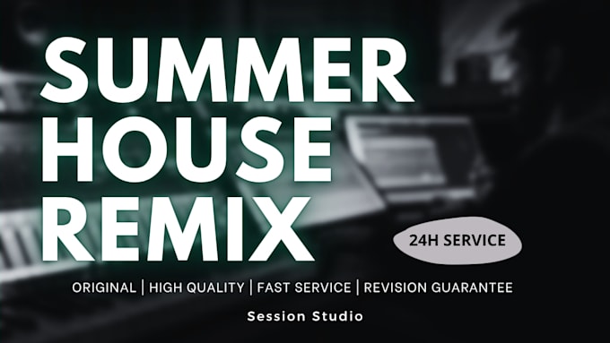 produce tech house, afro house, and any dance style remix