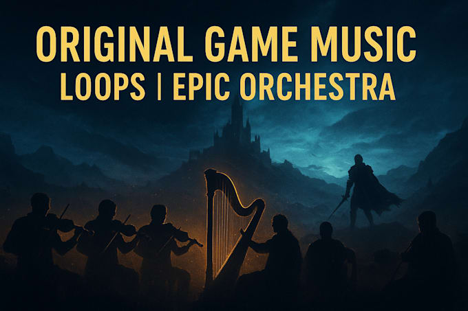 compose original game music, music loops, epic orchestra medieval song