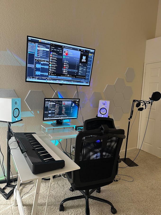 sing on your track, edit your vox, write a song for you