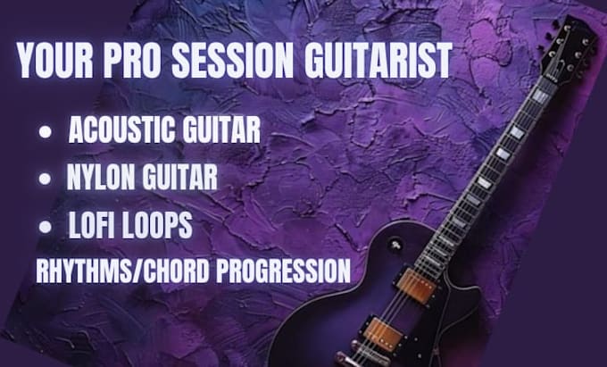 record classical nylon acoustic guitar lofi loops session guitarist songs