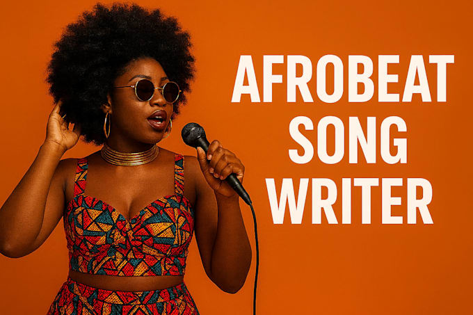 create afro fusion or afrobeats music with professional vocals