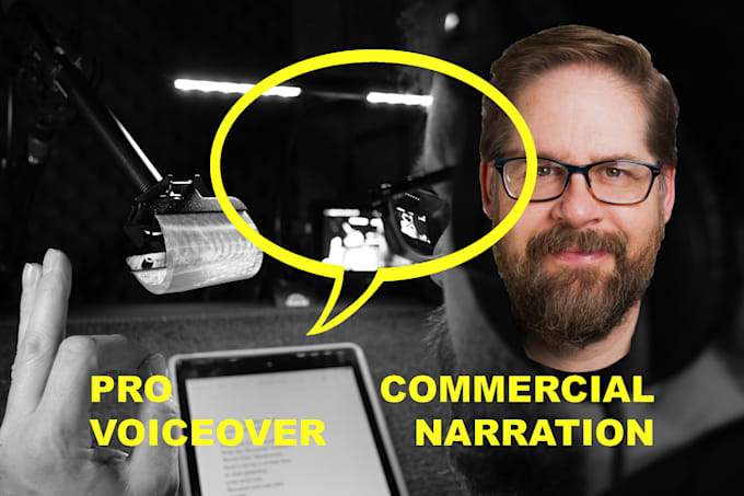 record a human commercial voice over