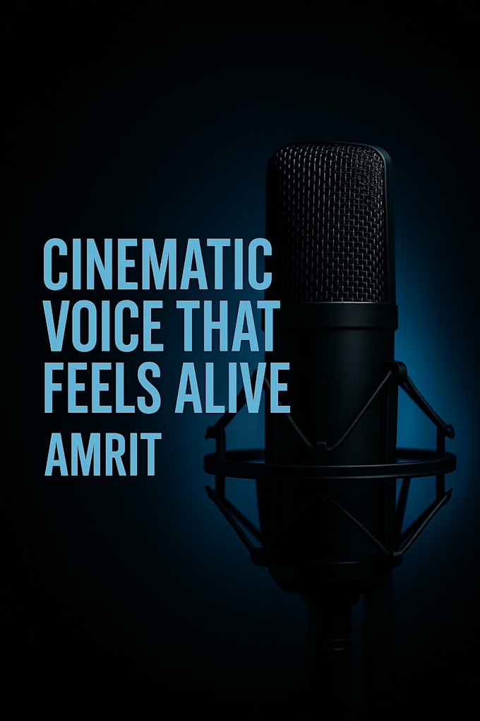 record a deep male cinematic narration