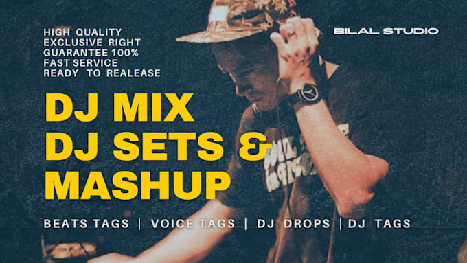 create professional mixtape, mashup, dj mix for your dj set