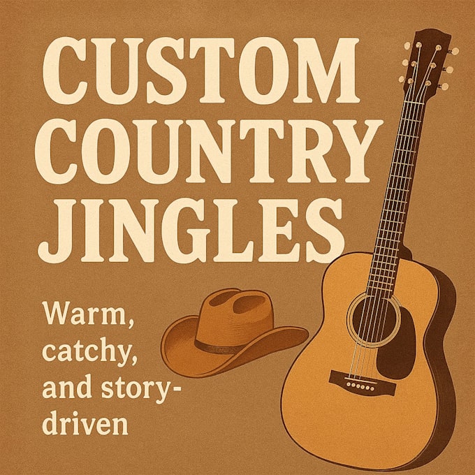 write and produce professional country jingles