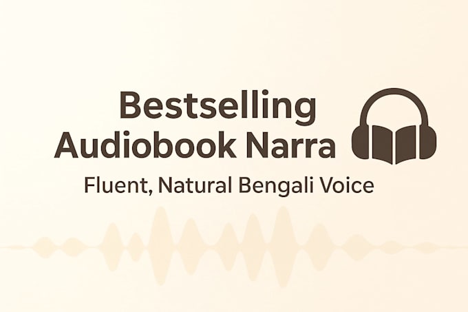 do premium bengali voice over