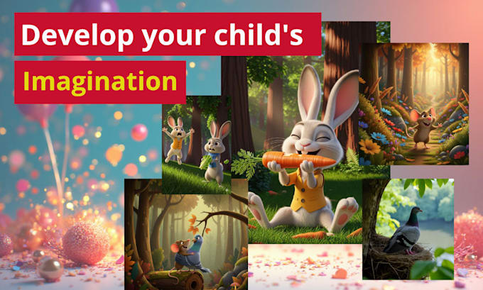 create soothing audio stories for children