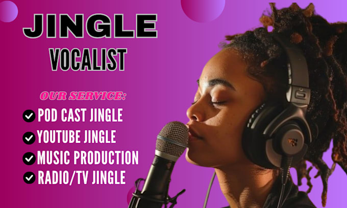 write and record a pro radio jingle or podcast intro