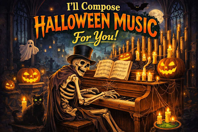 create spooky halloween music for you