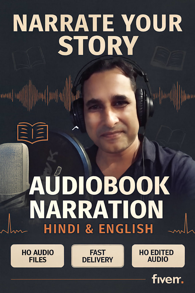 narrate audiobooks with engaging storytelling voice