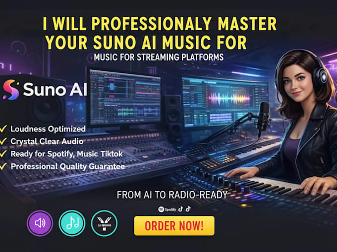professionally master your suno ai music for streaming platforms