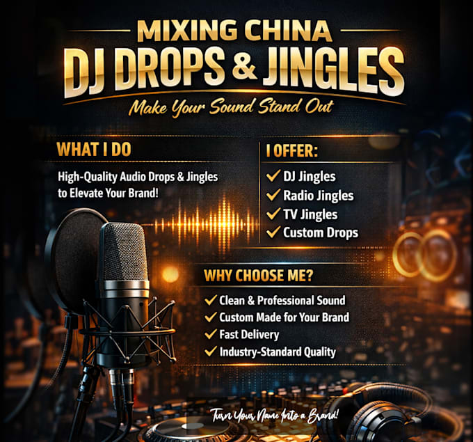 create perfect dj drops jingle