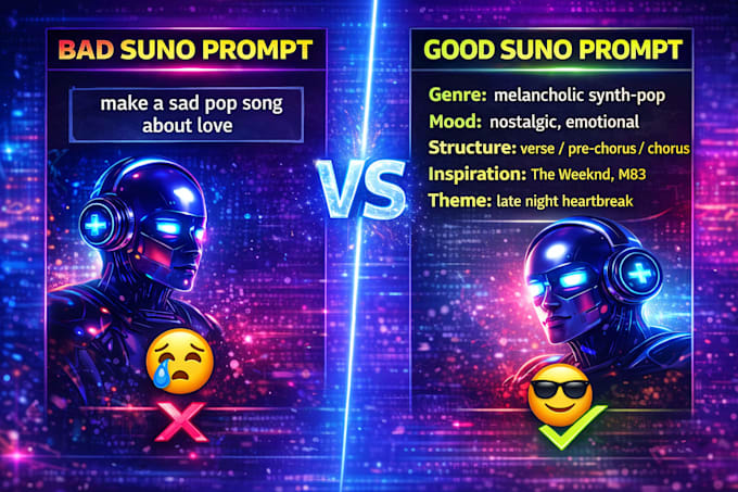 write perfect suno ai prompts for viral songs