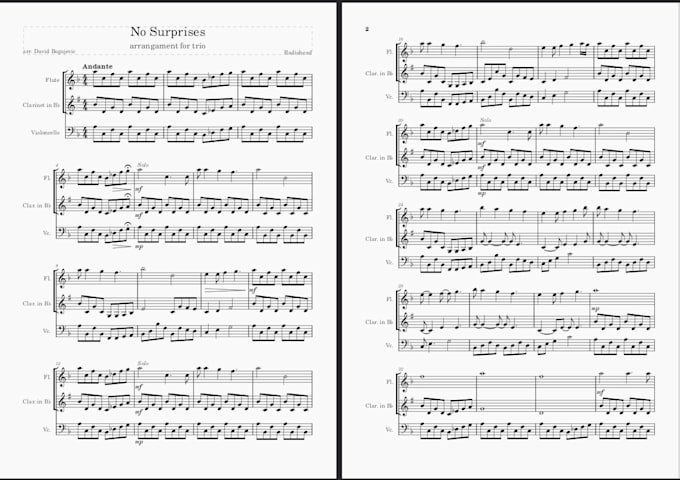 arrange and compose music