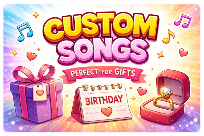 make a professional custom song for you