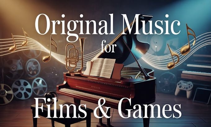 compose original cinematic music for games, films, and projects