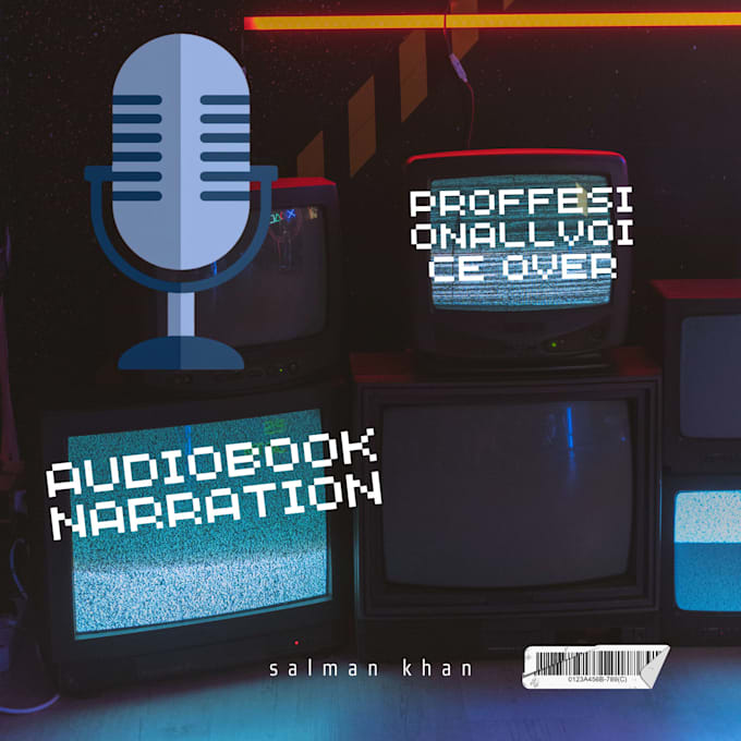 record a professional audiobook narration in english