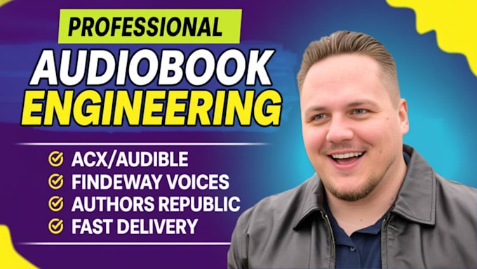 edit and narrate your audiobook to acx standards