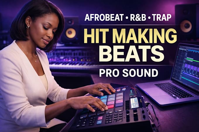make a professional afrobeat, rnb or trap instrumental beat