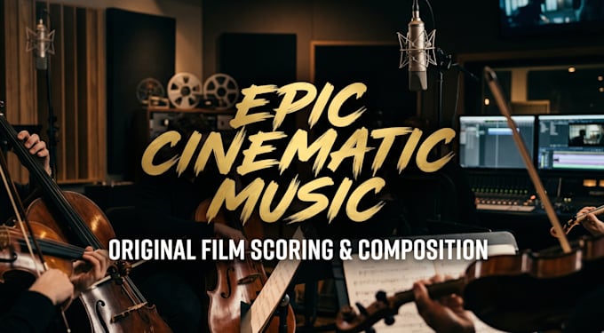compose epic soundtrack, film score, game and background music