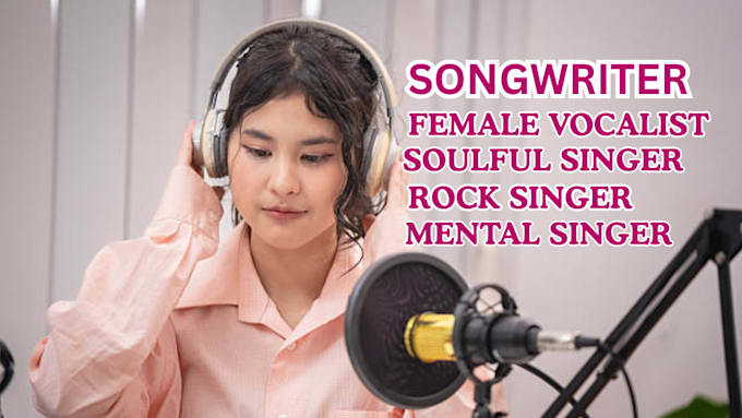 be your powerful female rock singer mental singer