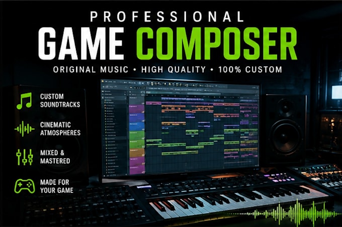 compose custom music for your roblox or indie game