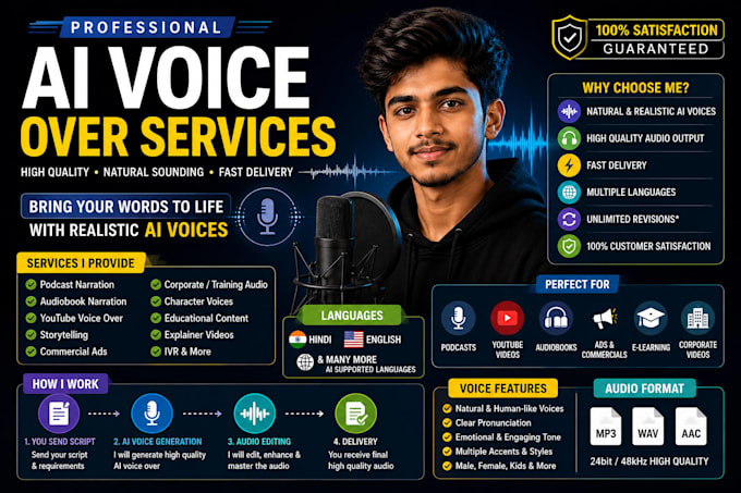 create ai voice overs