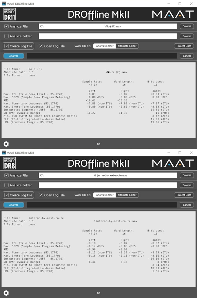 increase DR with high fidelity mastering guaranteed