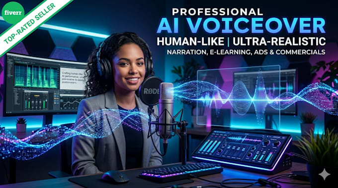 generate realistic human like ai voice over using eleven labs