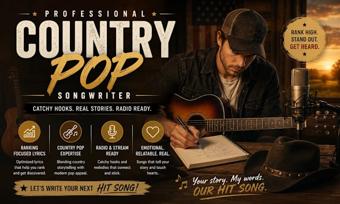 be your country pop singer