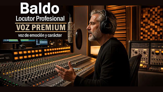 grabaré la voz para tu video