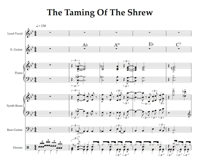 create professional custom musical arrangements for any ensemble