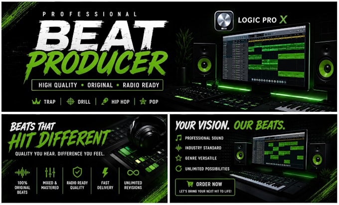 produce custom beats for you