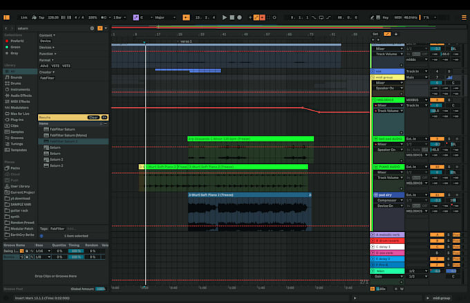 mix and or master your project