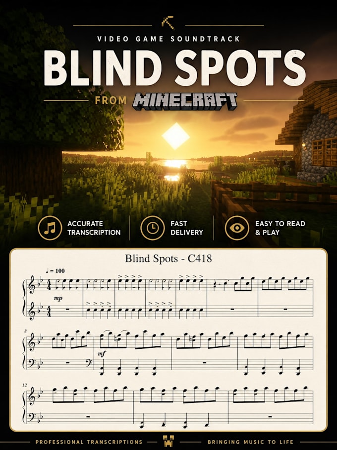 create accurate piano sheet music for any song, anime, film, or video game