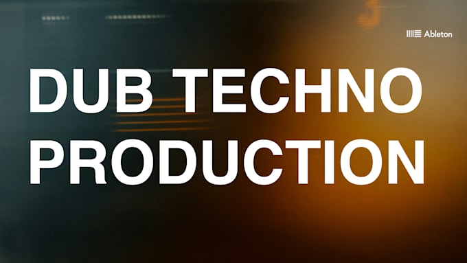 produce your dub techno track