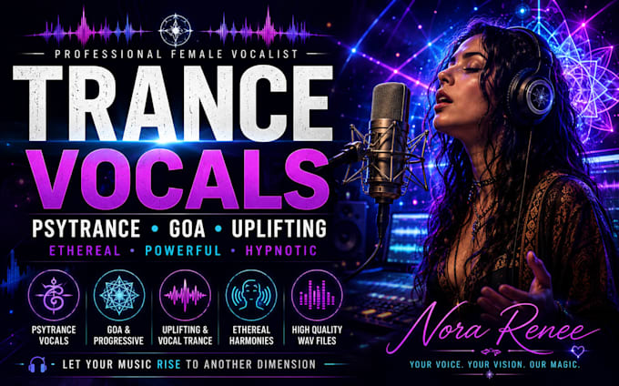 sing progressive psytrance, uplifting, vocal, goa, hard, acid, tech, deep trance