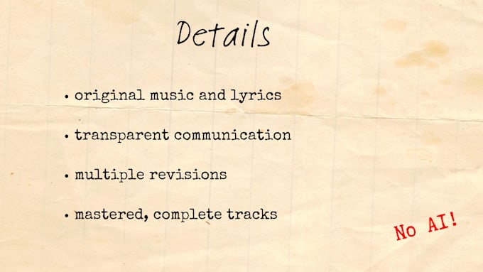 write a song for your dnd character or campaign