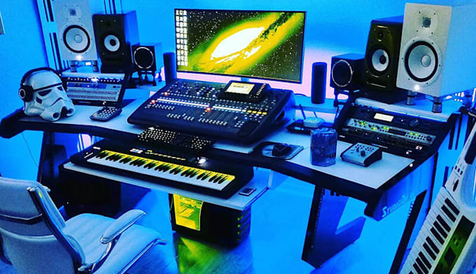 create an afro tech masterpiece