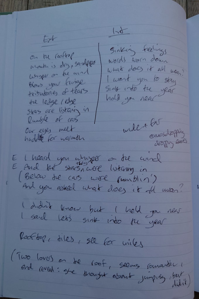 write an amazing indie folk or rock song with you