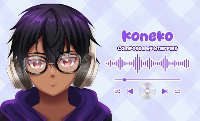 create a kawaii anime bgm for your music vtuber or stream