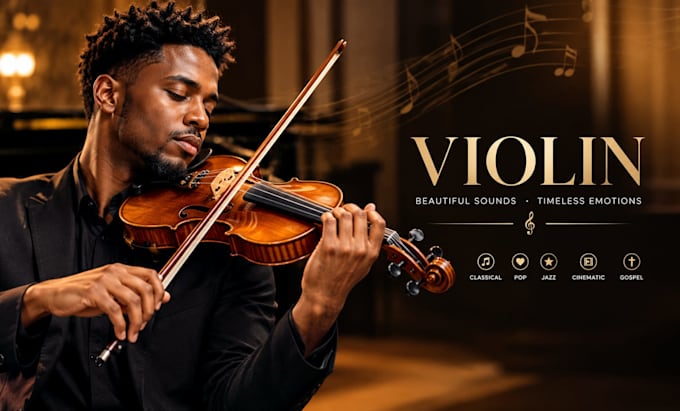 record violin and viola part for your music project