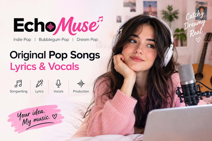 create catchy indie pop, bubblegum pop and dream pop songs